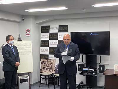 イスラエル・ストゥルロヴ駐日イスラエル国臨時代理大使